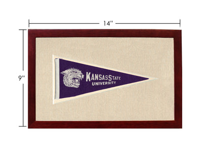 Vintage Kansas State University Pennant