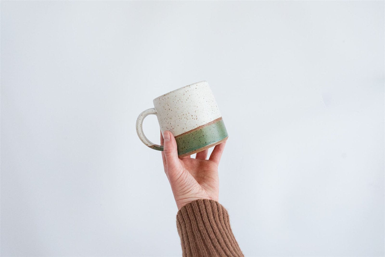 KJ Pottery Mug Fern The Mug