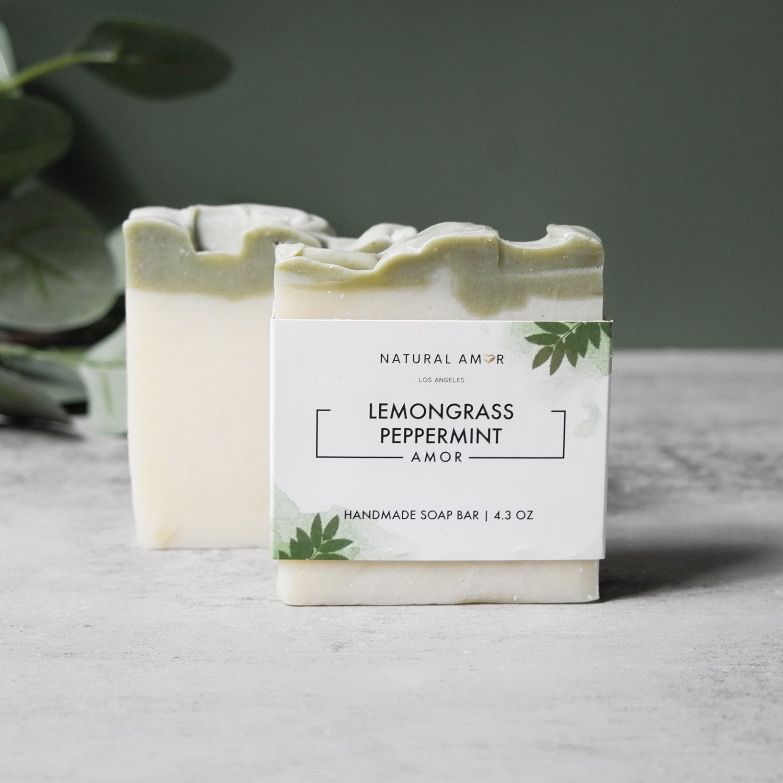 Lemongrass Peppermint Soap Bar - My American Goods