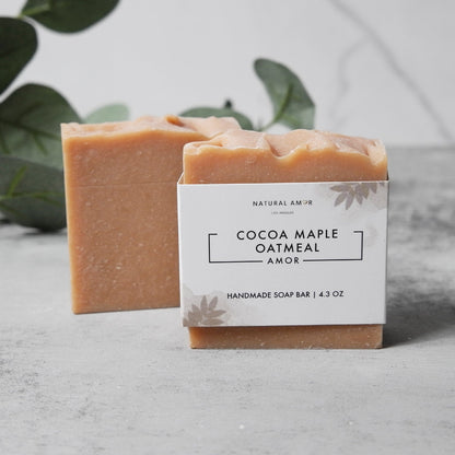 Cocoa Maple Oatmeal Soap Bar