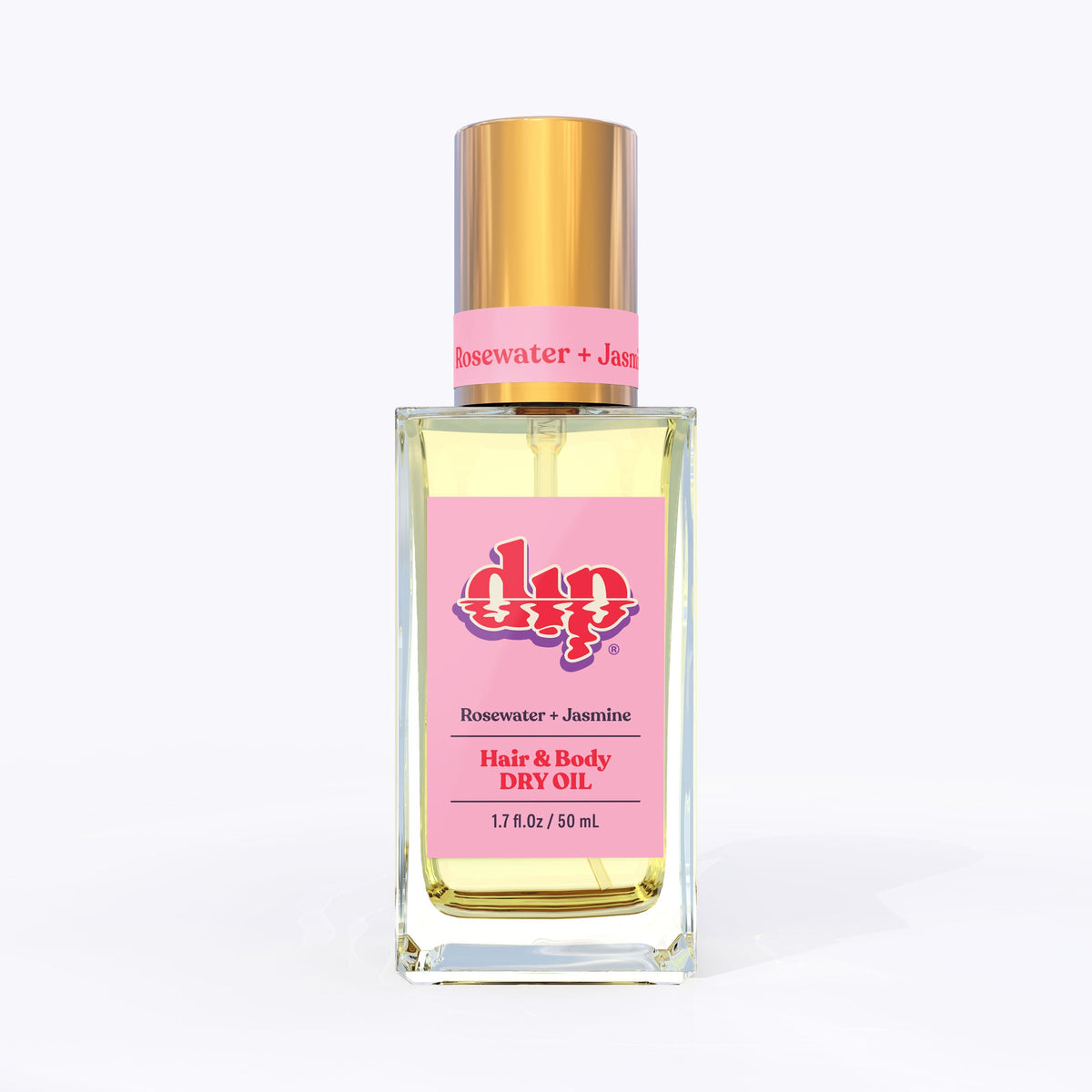 Dip Hair &amp; Body Dry Oil - Rosewater &amp; Jasmine