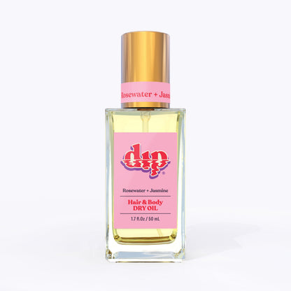 Dip Hair &amp; Body Dry Oil - Rosewater &amp; Jasmine