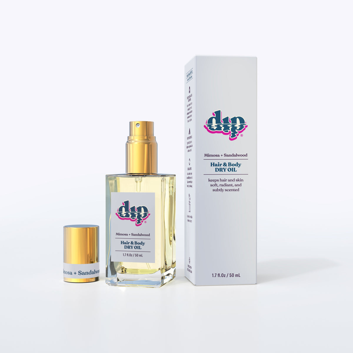 Dip Hair &amp; Body Dry Oil - Mimosa &amp; Sandalwood