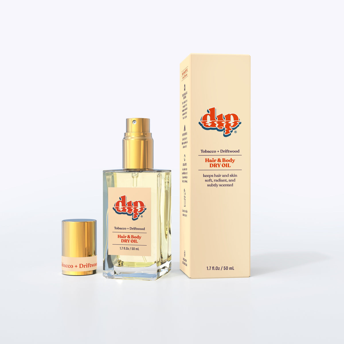 Dip Hair &amp; Body Dry Oil - Tobacco &amp; Driftwood