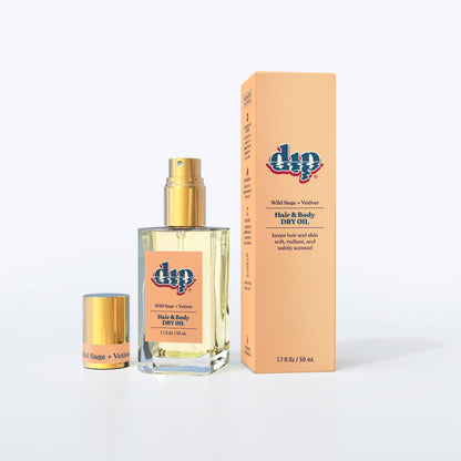 Dip Hair &amp; Body Dry Oil - Wild Sage &amp; Vetiver