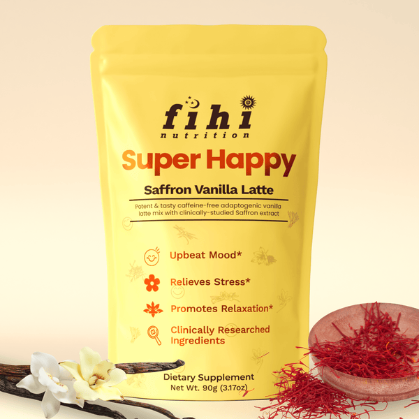 Fihi Nutrition 1 Pack Super Happy - Saffron Vanilla Latte