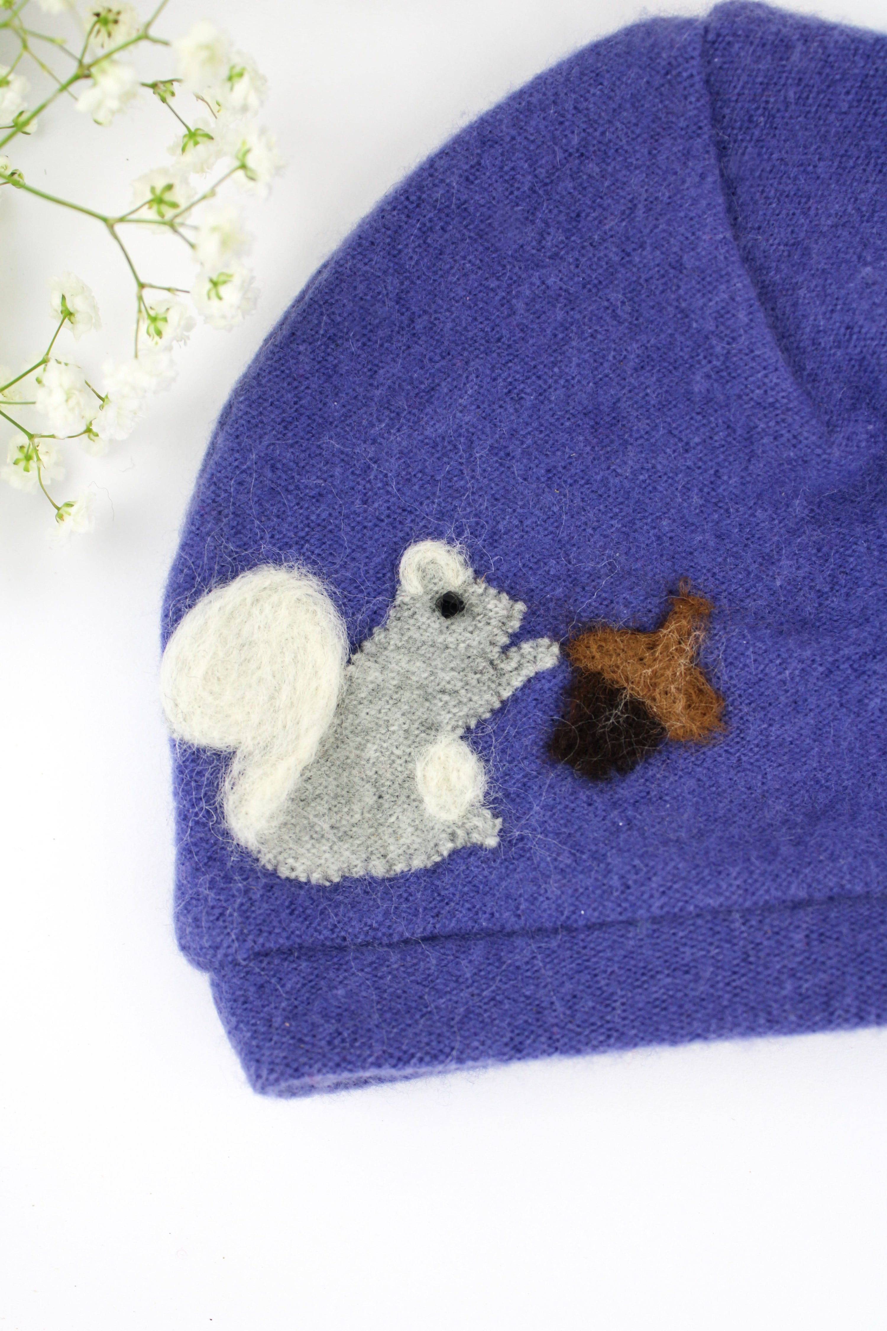 Ash &amp; Rose hat Squirrel Cashmere Hat - Baby