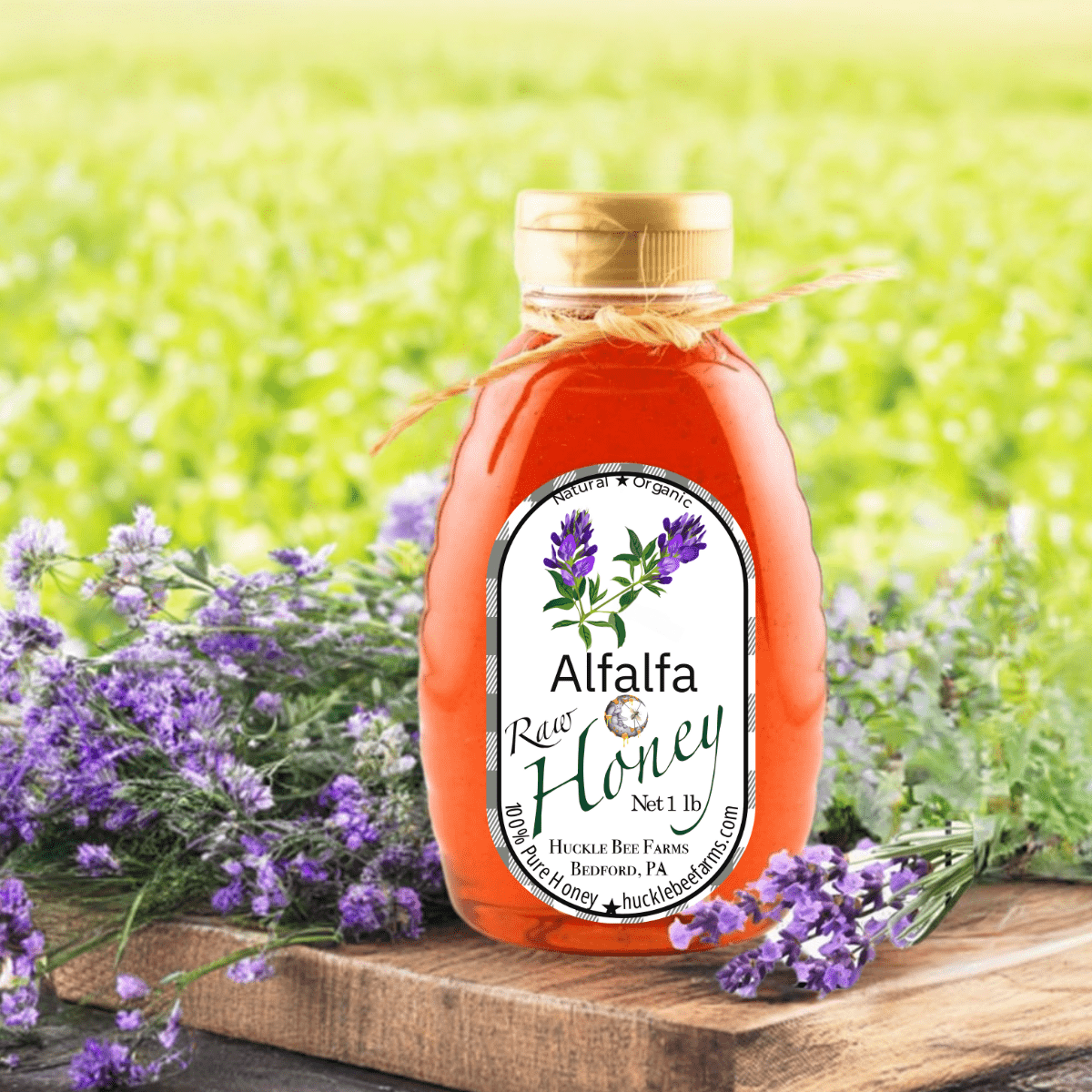 100% Pure Raw Alfalfa Honey