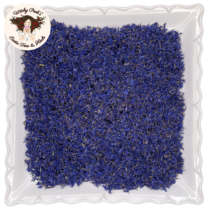 Té de pétalos de aciano de Witchy Pooh - Hojas sueltas, sin cafeína