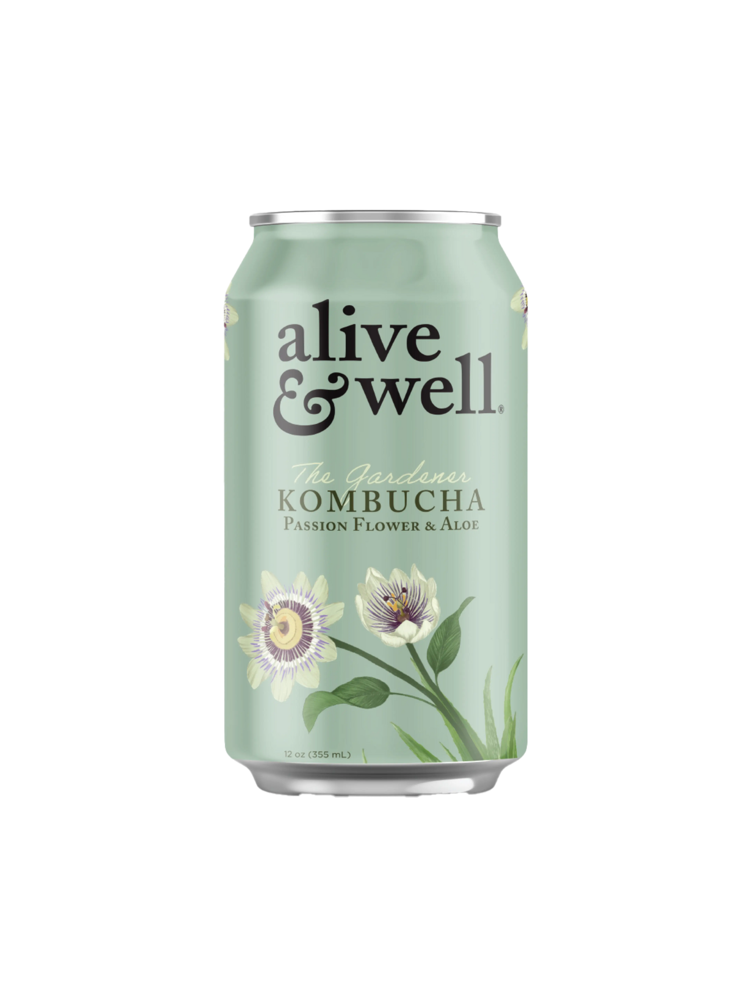 Alive &amp; Well Kombucha Kombucha Passionflower &amp; Aloe Kombucha