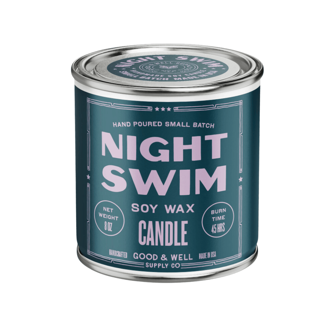 Good &amp; Well Supply Co Candles Night Swim Happy Place Candle
