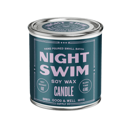 Good &amp; Well Supply Co Candles Night Swim Happy Place Candle