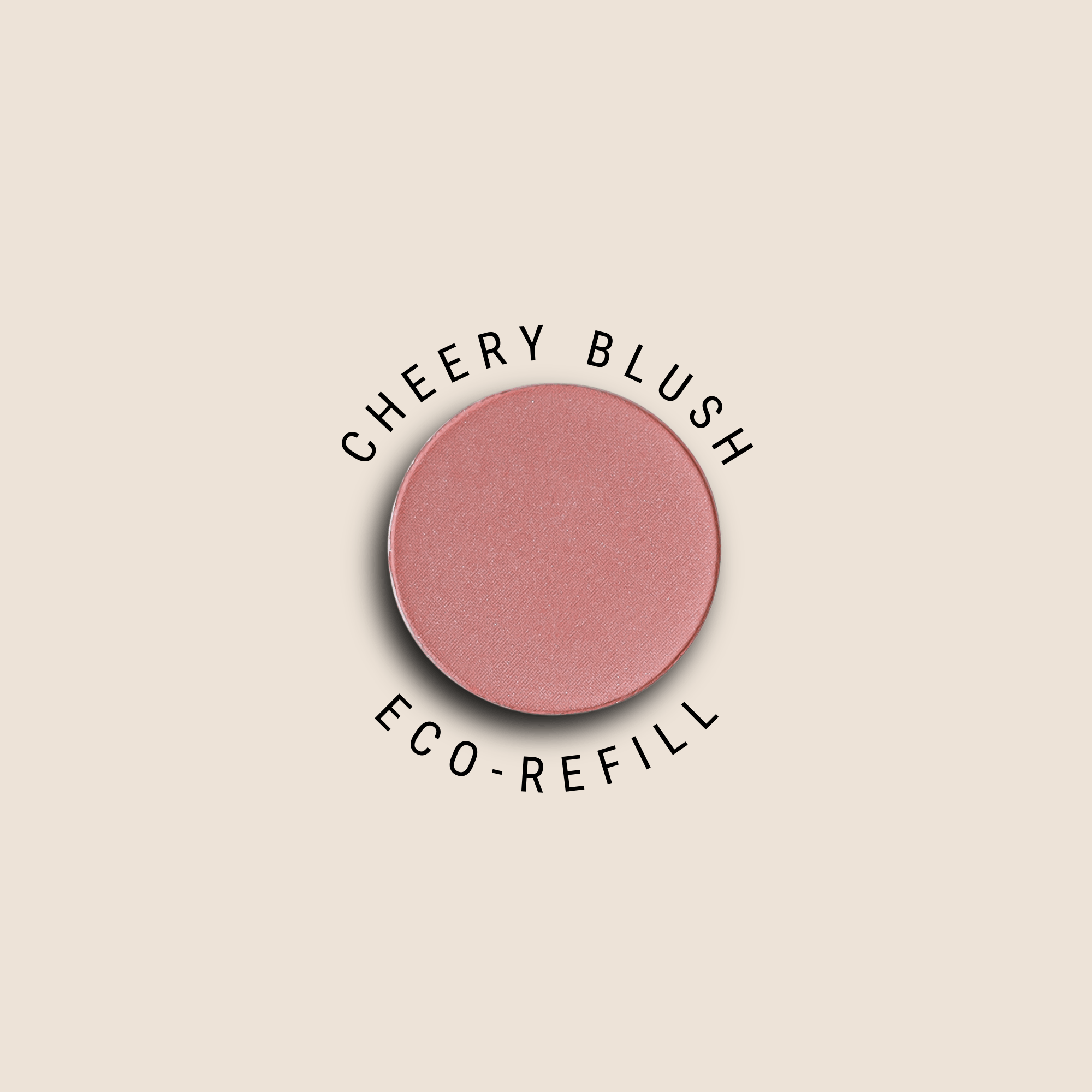 Candid Naturals Cheery / ECO-Refill ONLY Blush Pressed Powder