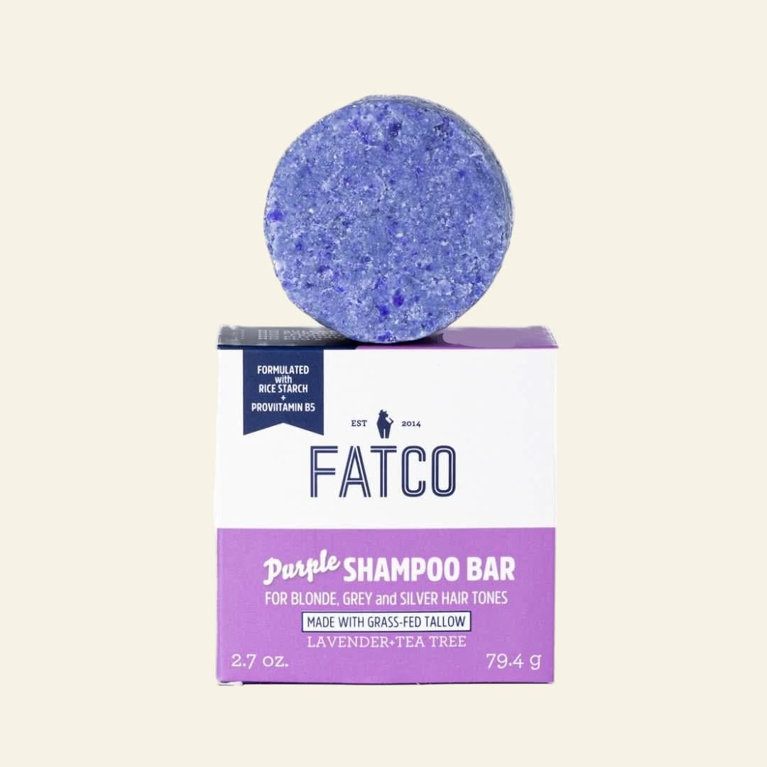 FATCO Skincare Products Shampoo &amp; Conditioner Purple Shampoo Bar