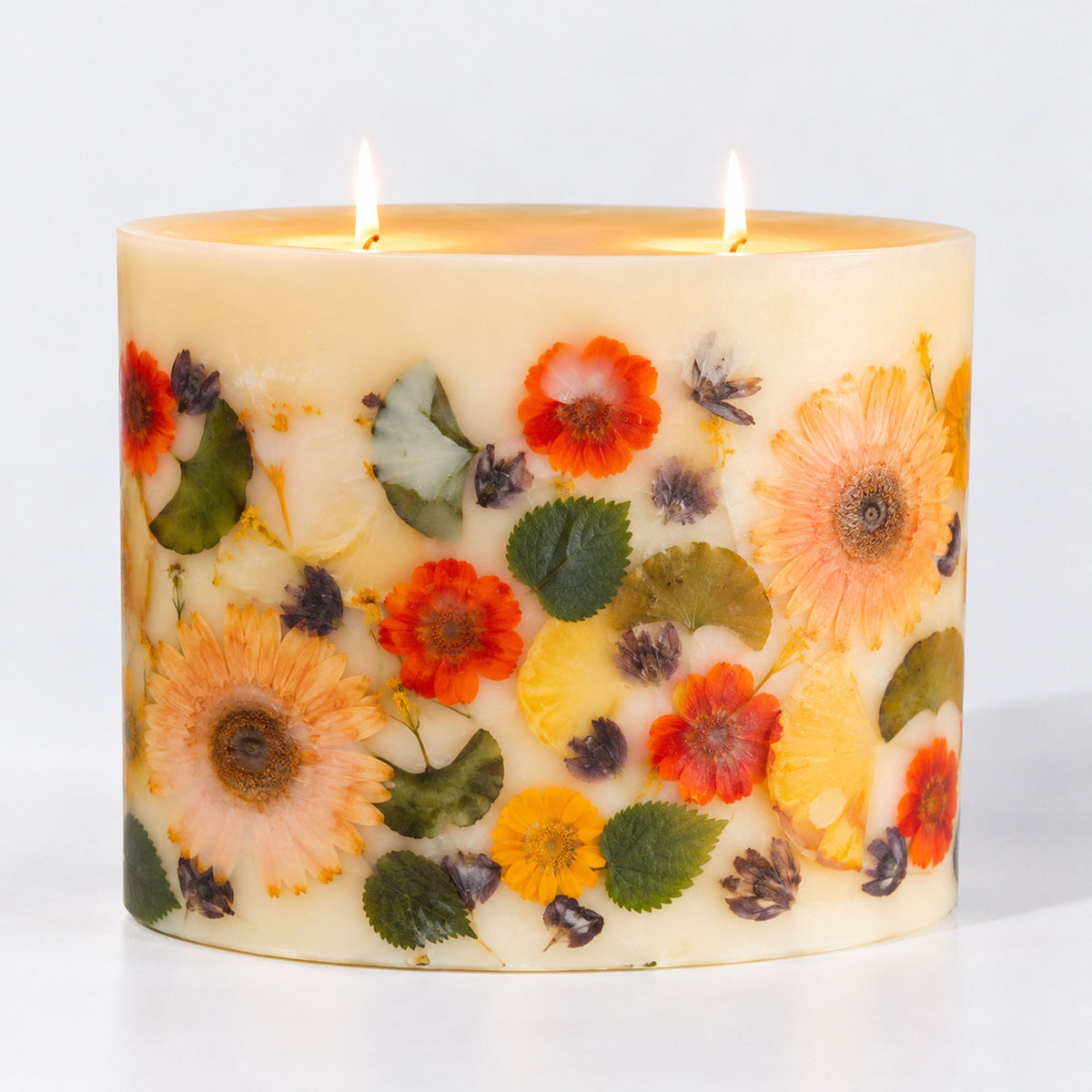 Centerpiece Botanical Candle - Harvest Pumpkin
