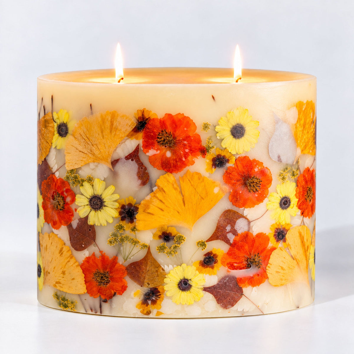 Centerpiece Botanical Candle - Honey Tobacco