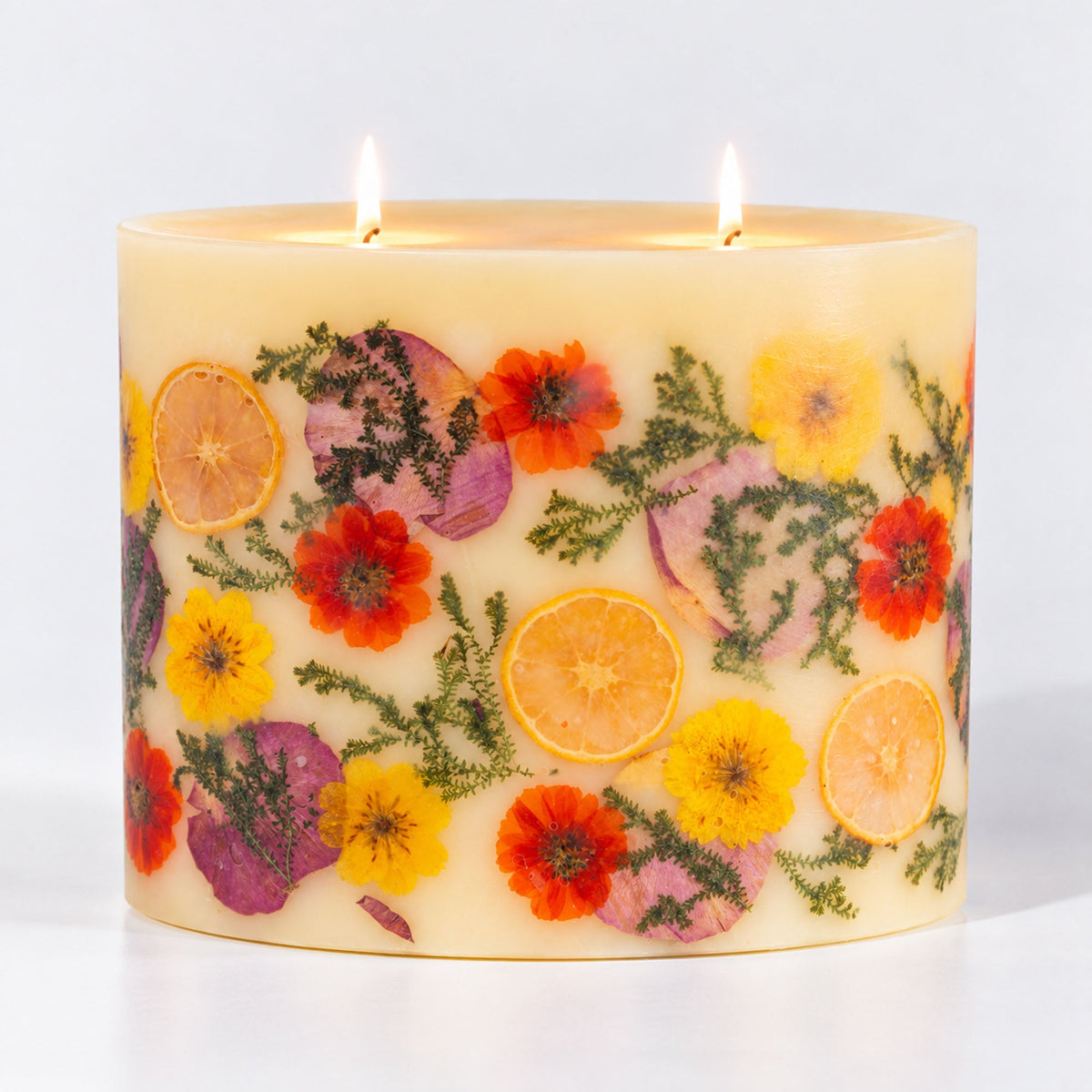Centerpiece Botanical Candle - Sugared Citrus