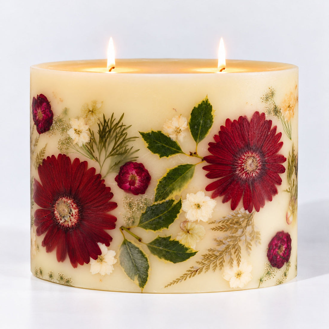 Centerpiece Botanical Candle - Winterberry Frost
