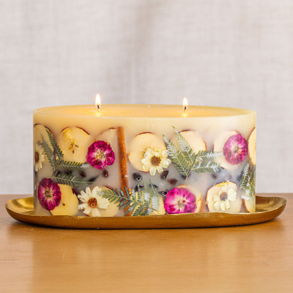 Statement Botanical Candle - Spicy Apple