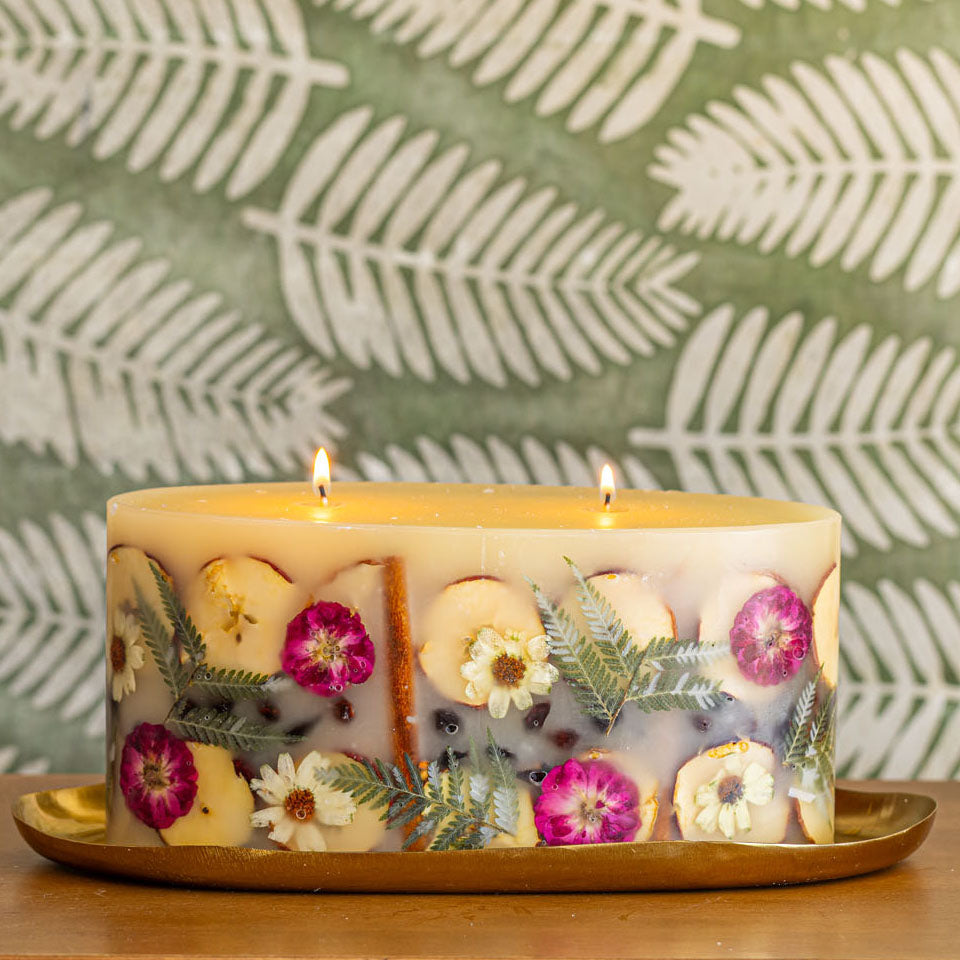 Statement Botanical Candle - Spicy Apple