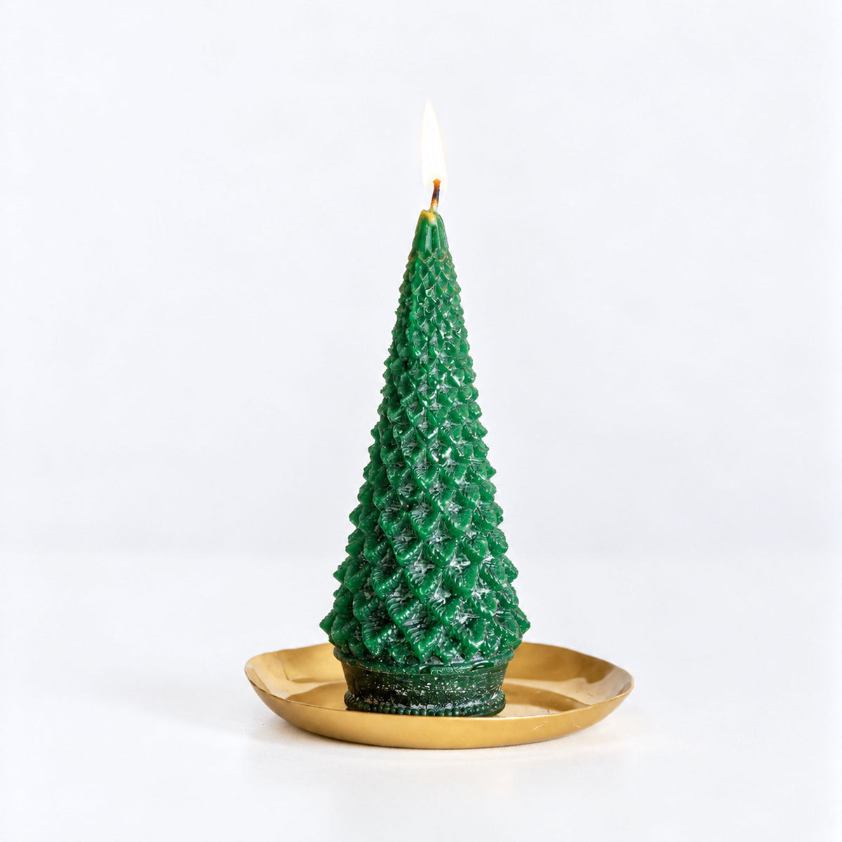 Accent Sculpted Tree Candle - Forest