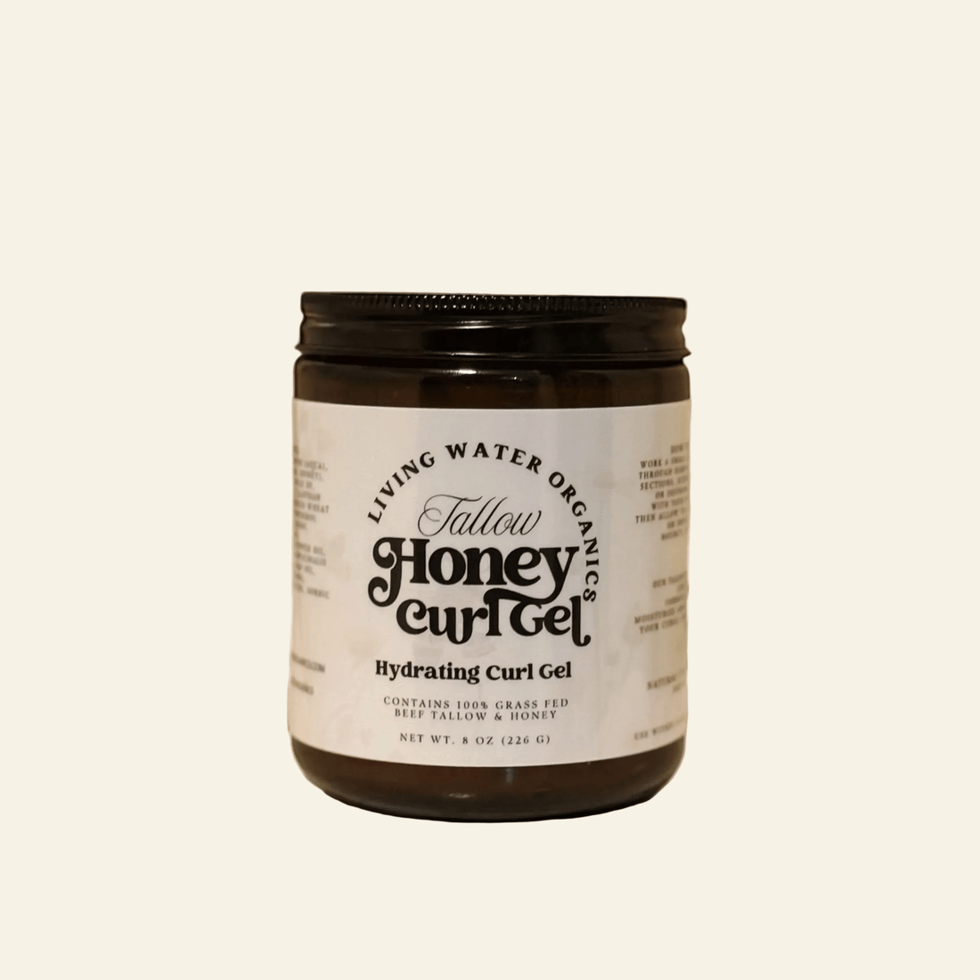 Tallow Honey Curl Gel (Strong Hold)