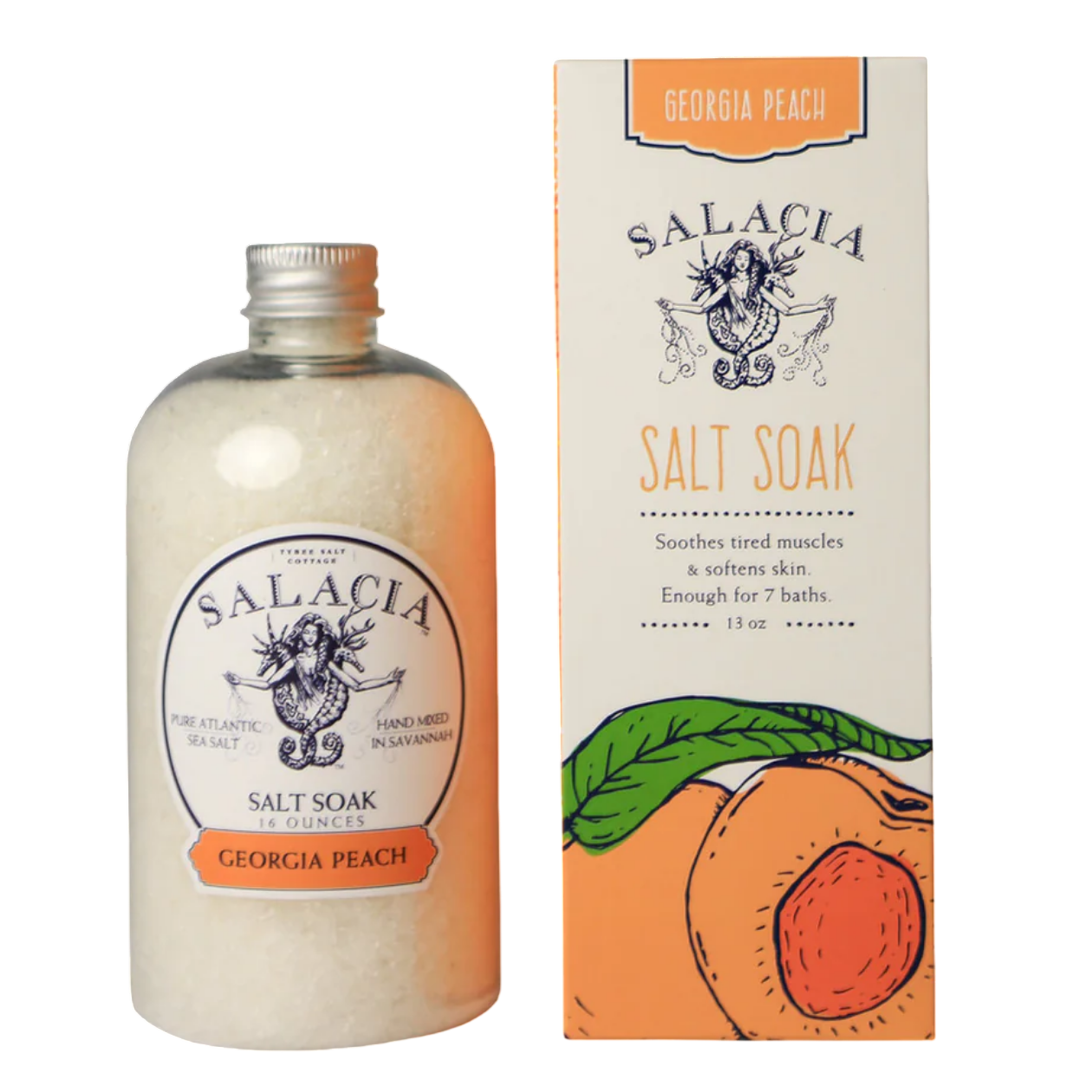 Georgia Peach Medium Salt Soak
