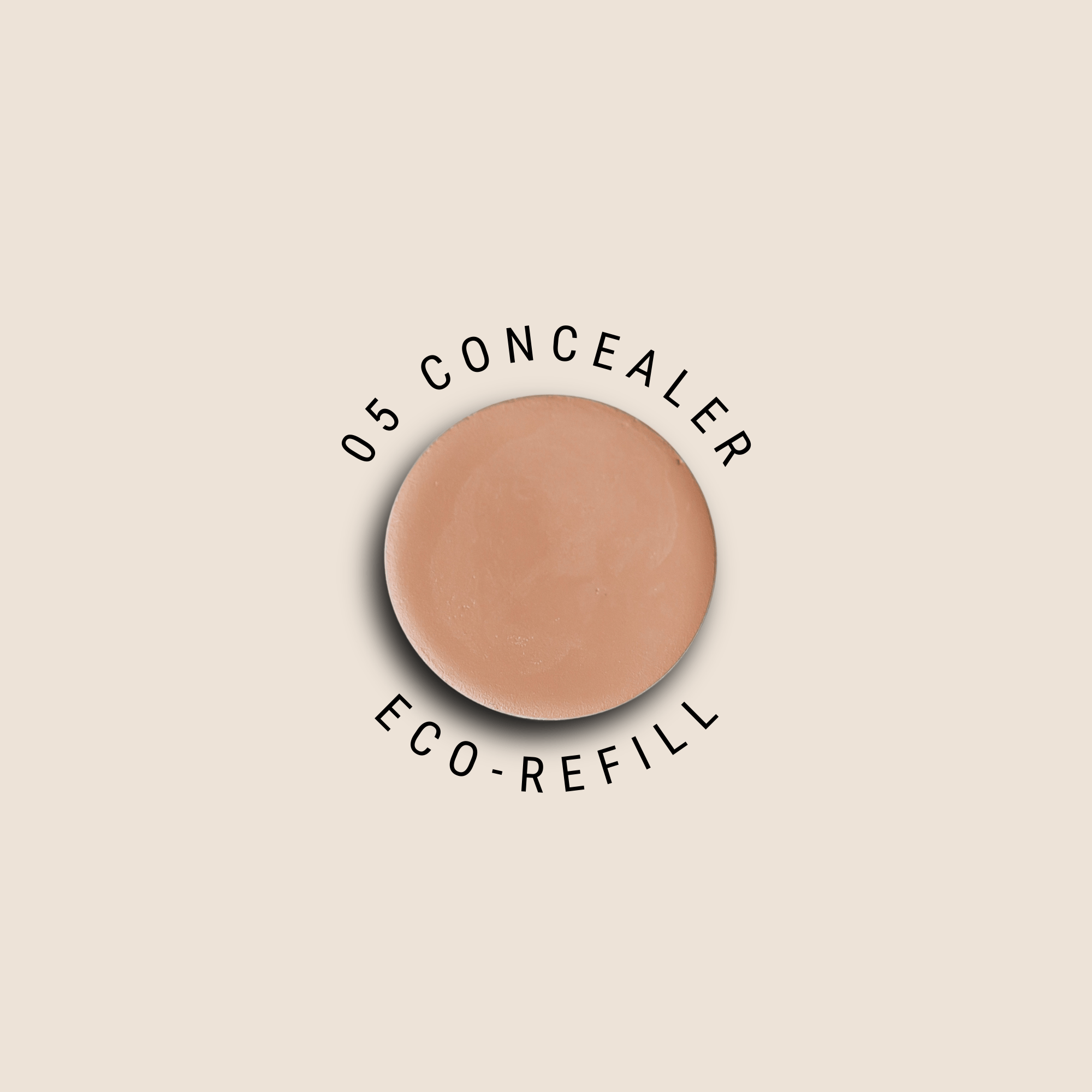 Candid Naturals 05 Medium - Tan/Beige / ECO-Refill ONLY Cream Concealer