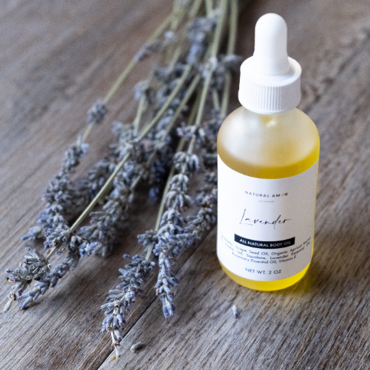 Lavender Body Oil - My American Goods