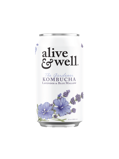 Lavender &amp; Blue Mallow Kombucha