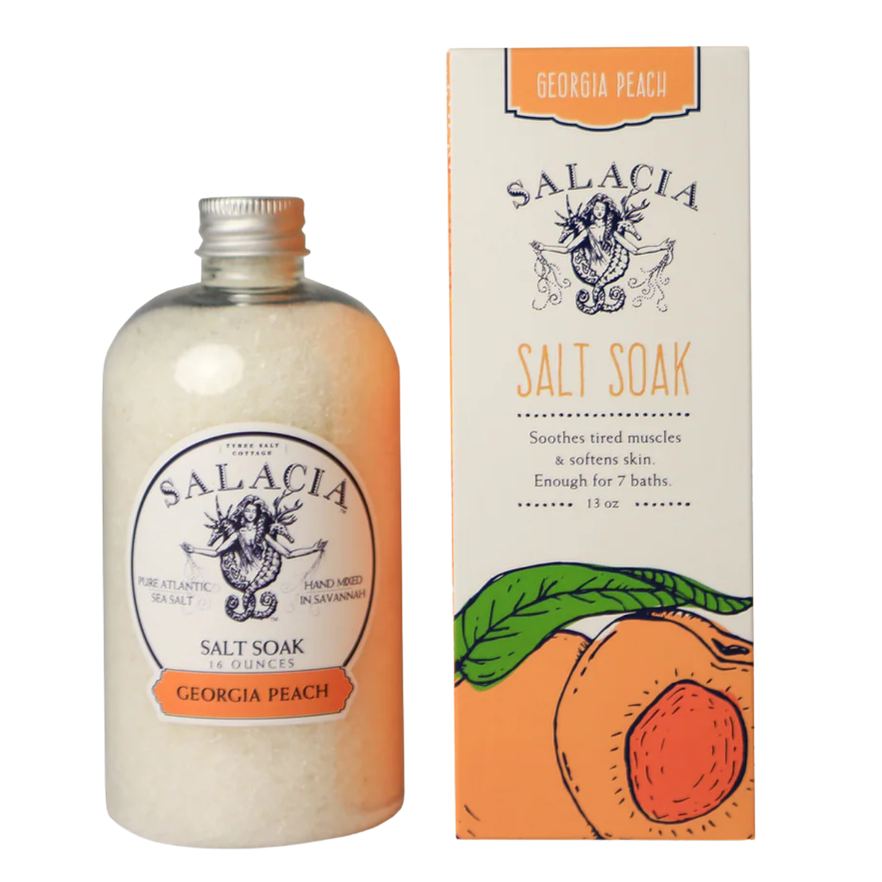 Georgia Peach Medium Salt Soak