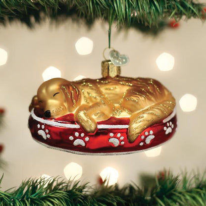 Sleepy Golden Retriever Ornament - My American Goods