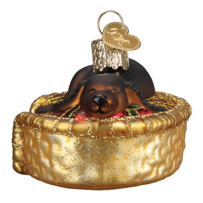 Sleepy Dachshund Ornament - My American Goods