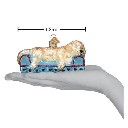 Sleepy Doodle Dog Ornament - My American Goods