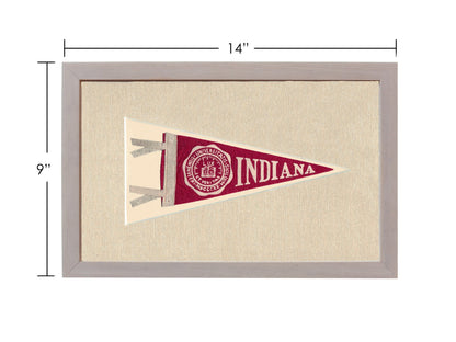 Americana Memories Vintage Pennants and Memorabilia Vintage University of Indiana Pennant