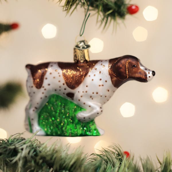 Old World Christmas 2.75 X 4.25 X 1 / 12712 German Shorthaired Pointer Ornament