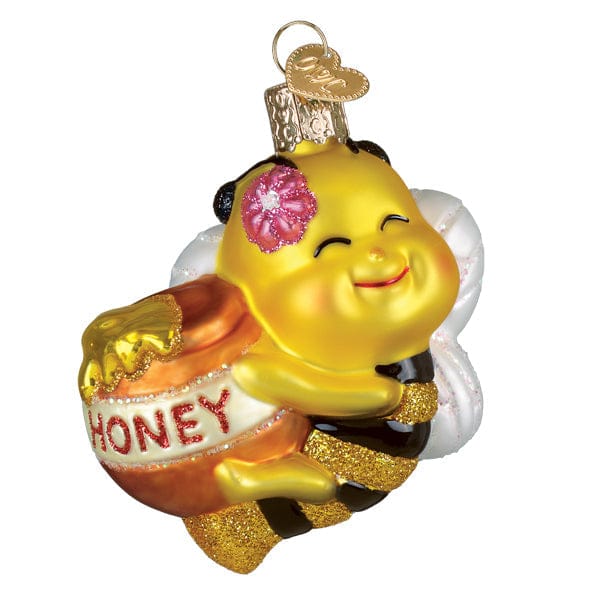 Old World Christmas 3 X 3 X 1.5 / 12719 Bee Sweet Ornament