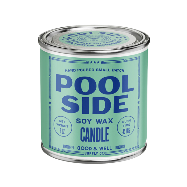 Pool Side Happy Place Candle - My American Goods