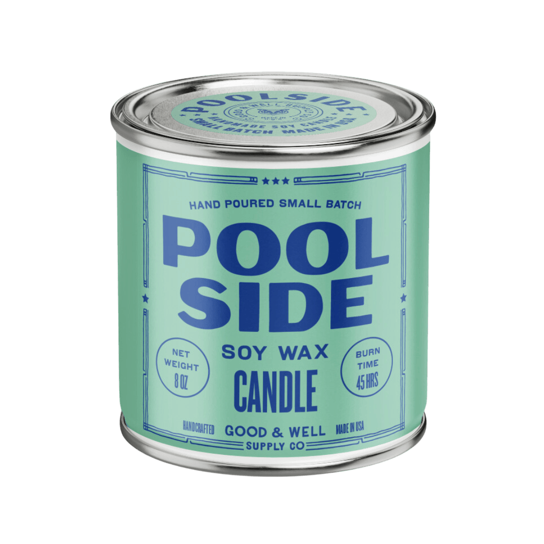 Good &amp; Well Supply Co Candles Pool Side Happy Place Candle