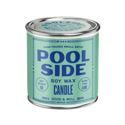 Good &amp; Well Supply Co Candles Pool Side Happy Place Candle