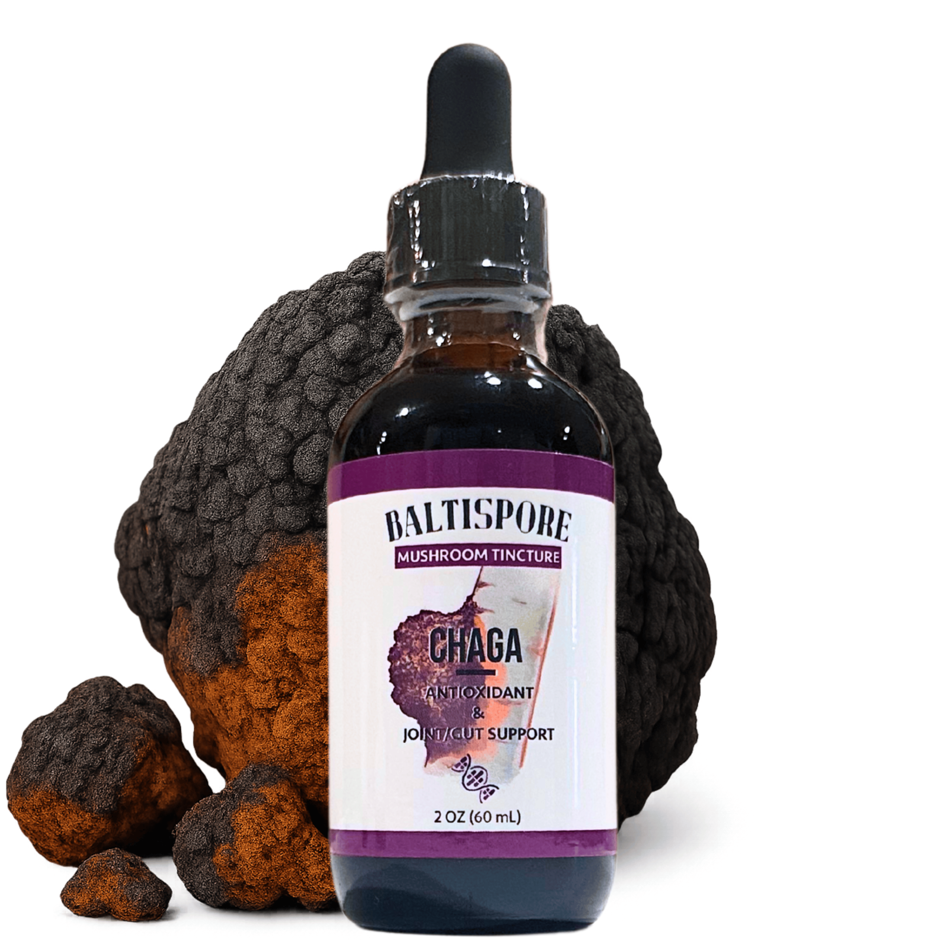 BaltiSpore Tincture Chaga Mushroom Tincture