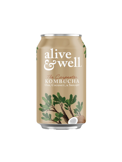 Alive &amp; Well Kombucha Kombucha Oak &amp; Coconut Kombucha Organic
