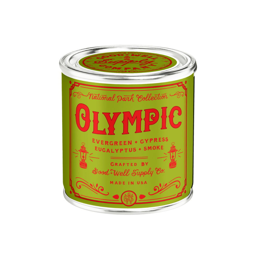 Good &amp; Well Supply Co Candles Olympic National Park Candle
