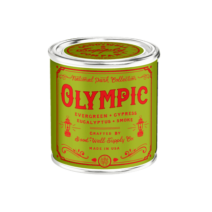 Good &amp; Well Supply Co Candles Olympic National Park Candle