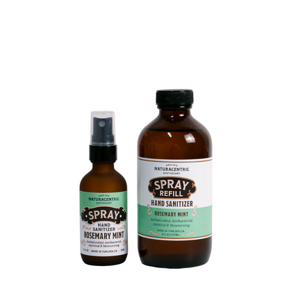 Rosemary Mint Essential Oil Based Hand Sanitizer Spray