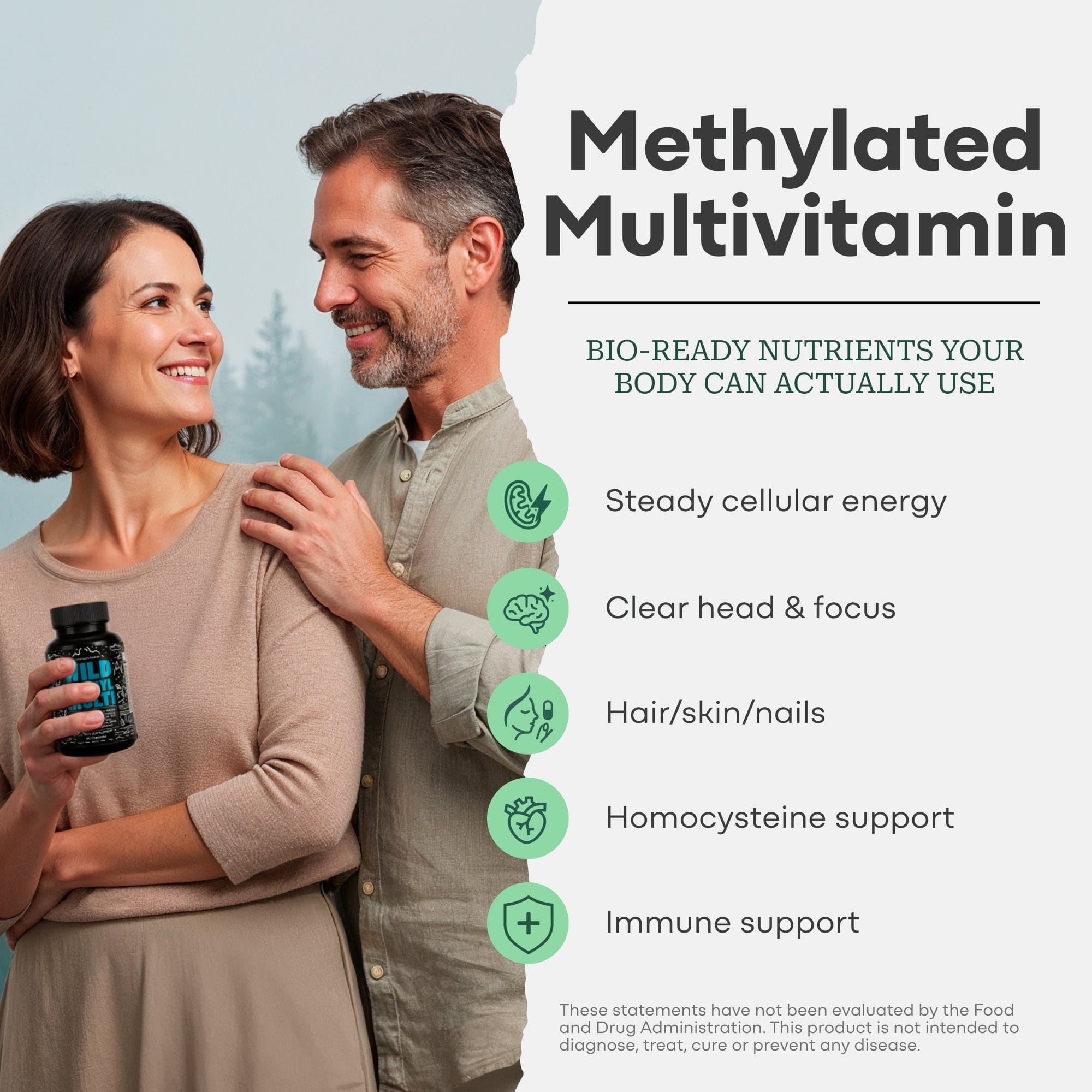 Methylated Whole Food Multivitamin
