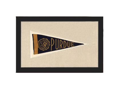 Americana Memories Vintage Pennants and Memorabilia Vintage Purdue Pennant