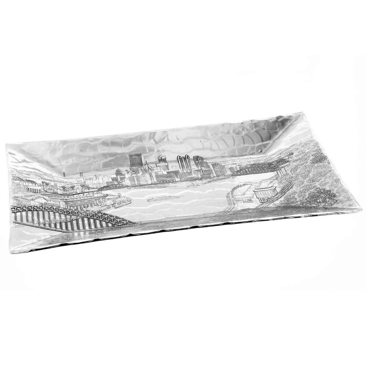 Pittsburgh Skyline Small Horizon Dish