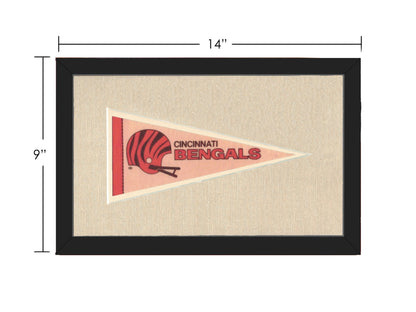Americana Memories Vintage Pennants and Memorabilia Vintage Cincinnati Bengals Pennant