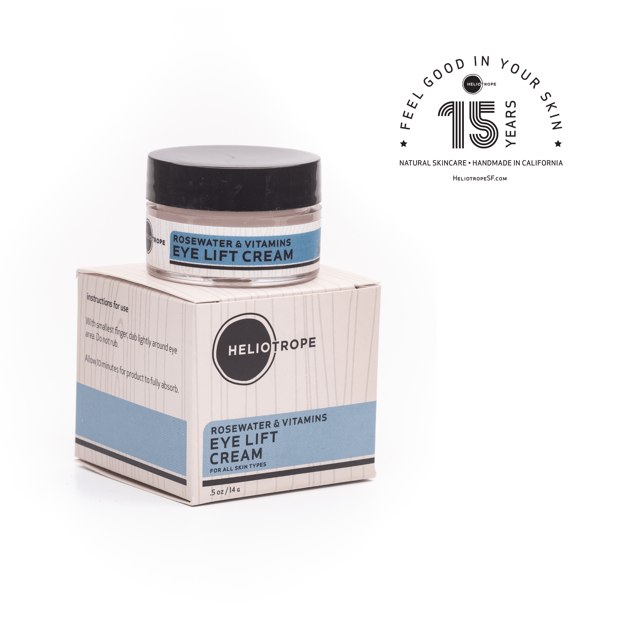 Heliotrope SF Eye Cream Rosewater &amp; Vitamins Eye Lift Cream